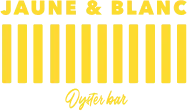 Jaune Et Blanc Bar A Huitre Marseille Logo